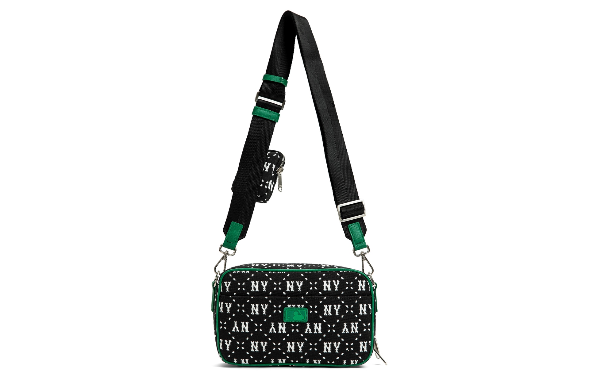 MLB Monogram Crossbody Bag Black — фото 1