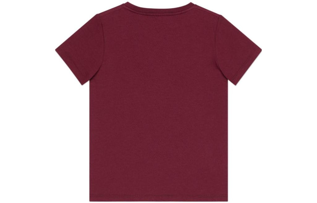Gucci Kids Striped Logo T-Shirt Red — фото 1
