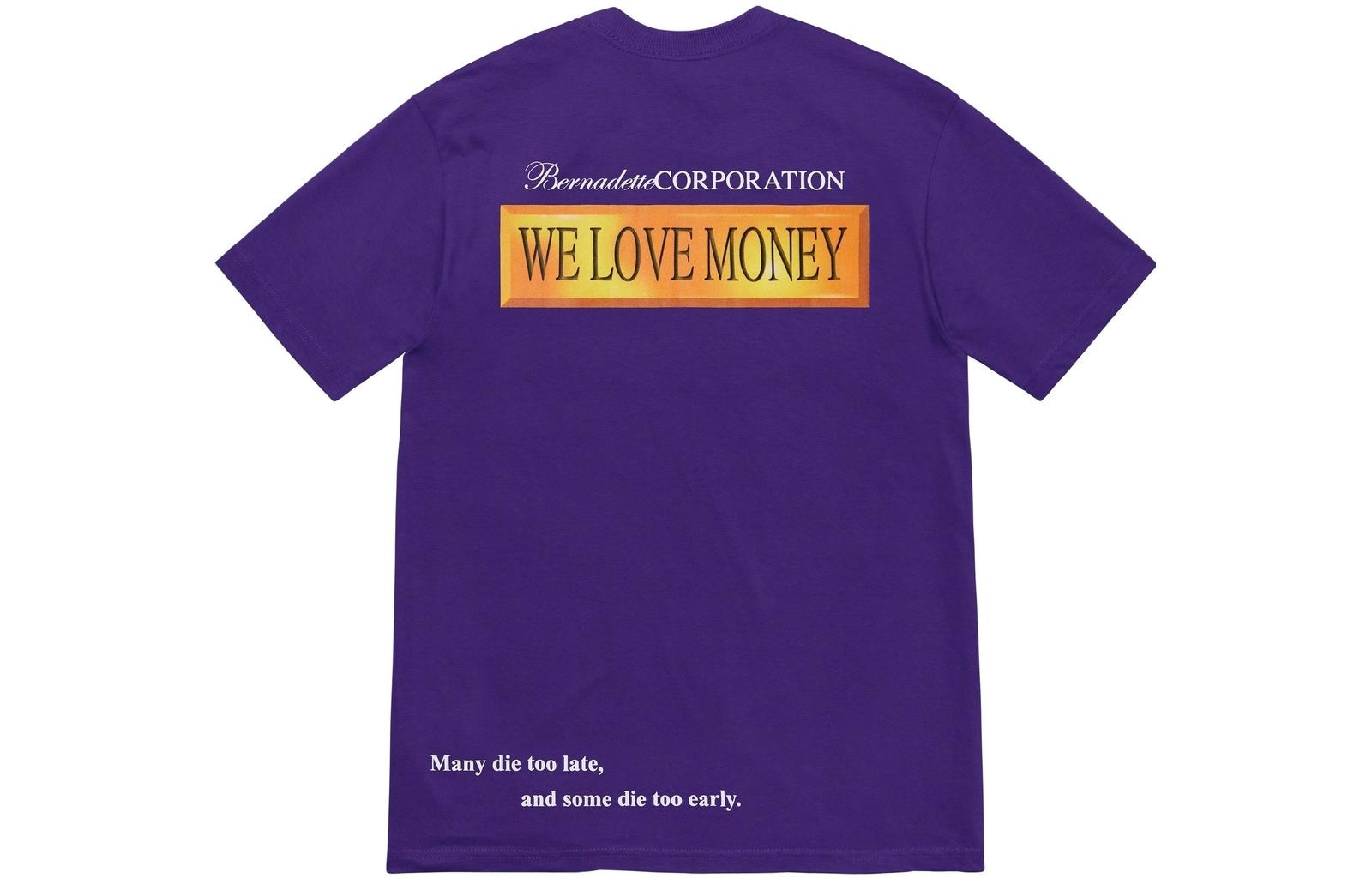 Supreme x BERNADETTE CORPORATION MONEY TEE — фото 3