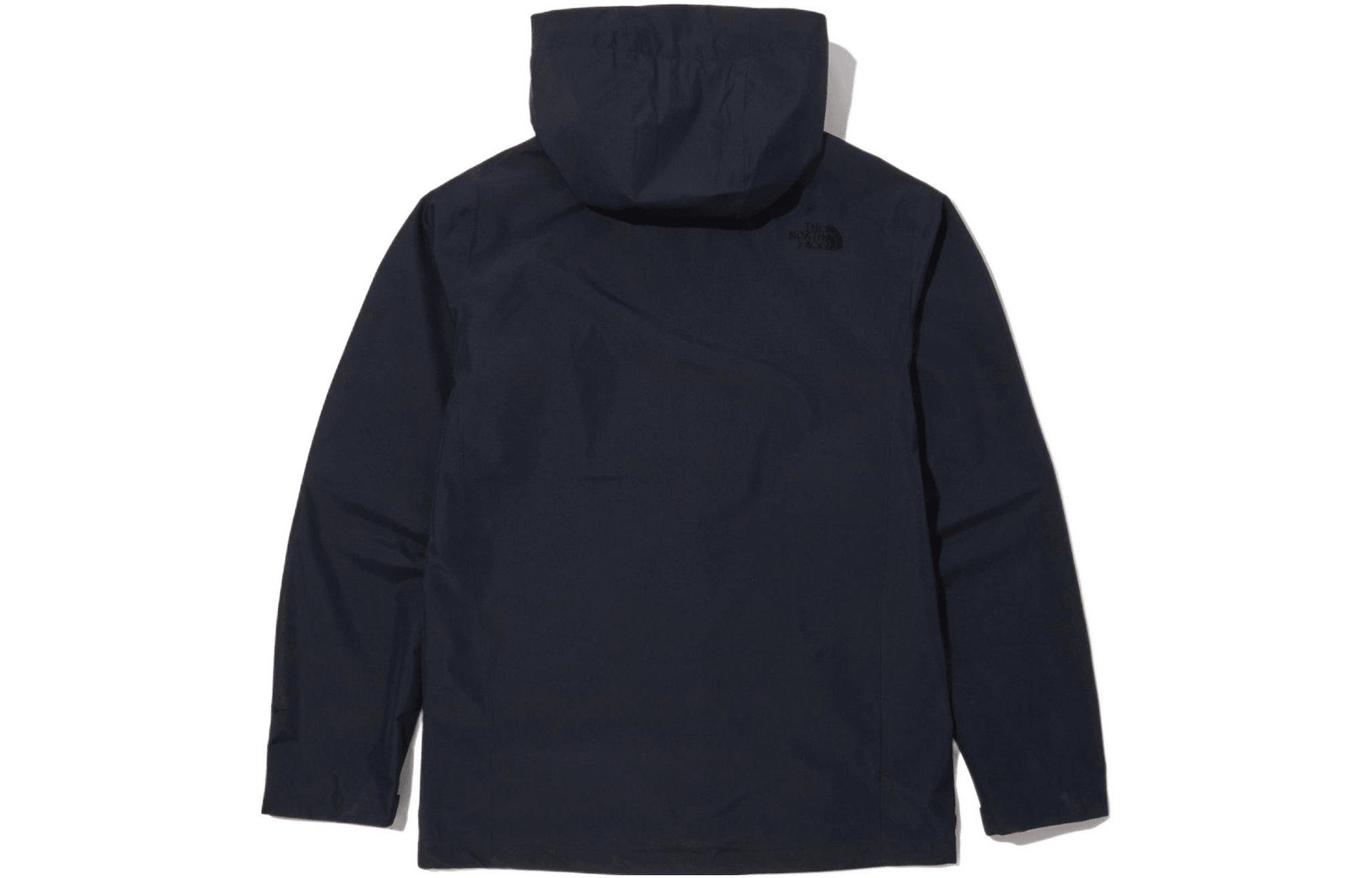The North Face Navy Blue Logo Embroidered Hoodie Jacket — фото 1