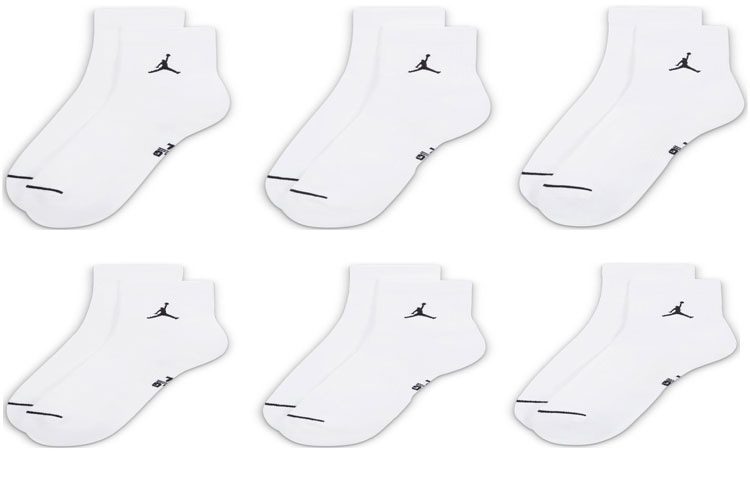 Jordan Classic Crew Socks White — фото 2