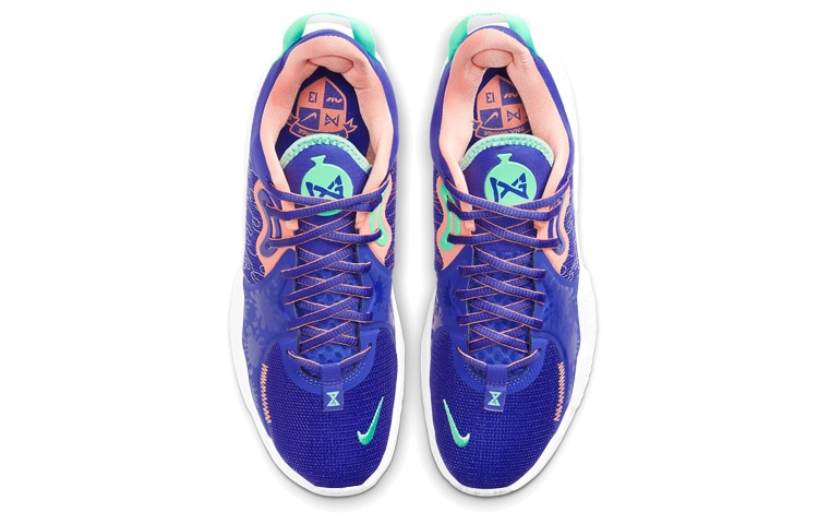 Nike PG 5 Blue Pink — фото 9