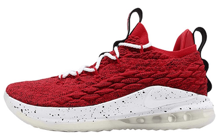 Nike Lebron 15 Low University Red — фото 5