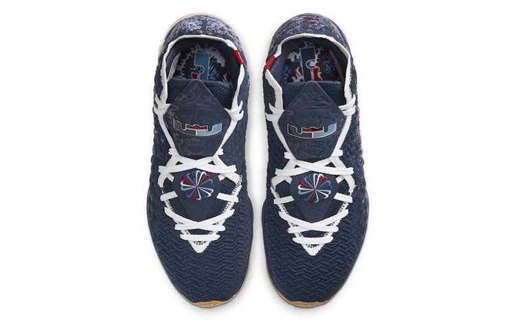 Nike Lebron 17 College Navy — фото 9