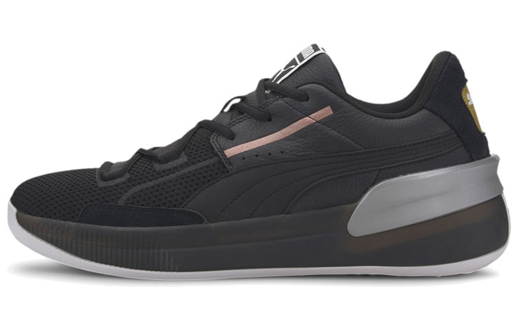 Puma Clyde Hardwood Black Gold — фото 5