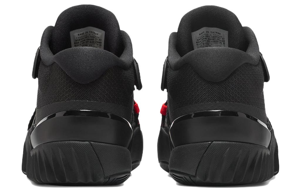 Nike Zoom Court Dragon Low Black Red — фото 10