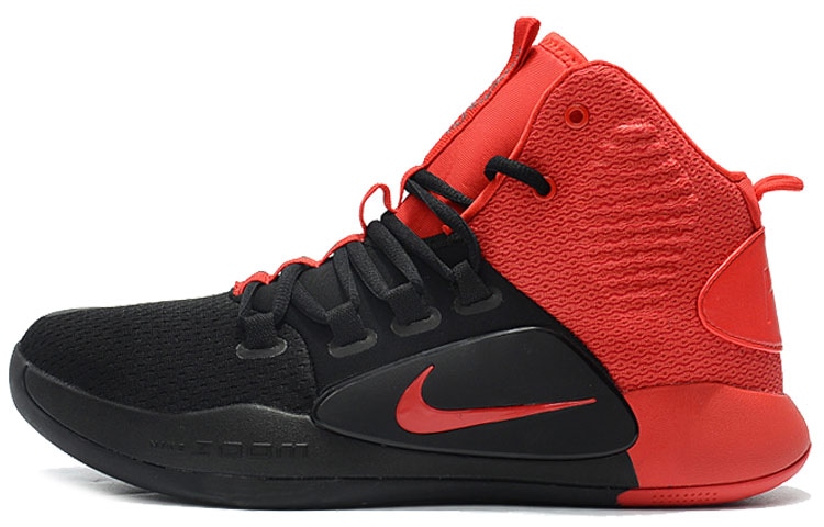Nike Hyperdunk X Black Red — фото 5