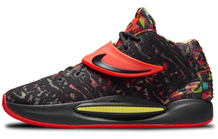 Nike KD 14 EP "Ky-D" Black Red Multicolor — фото 6