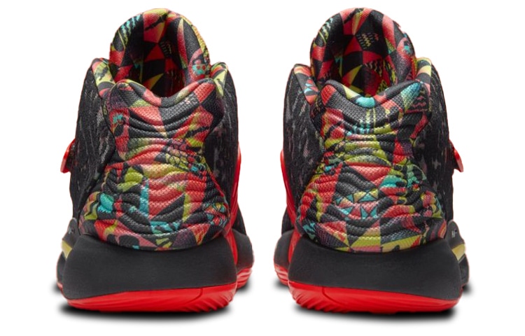 Nike KD 14 EP "Ky-D" Black Red Multicolor — фото 10