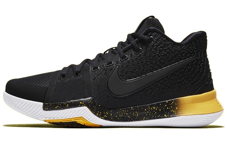 Nike Kyrie 3 Black Yellow — фото 6