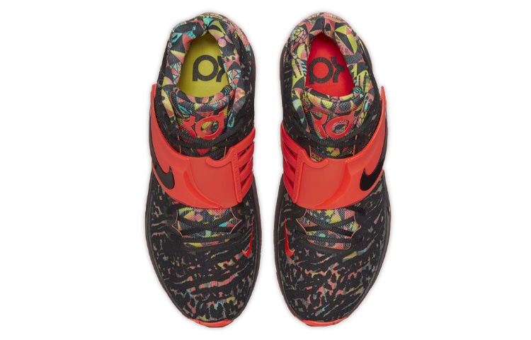Nike KD 14 EP "Ky-D" Black Red Multicolor — фото 9