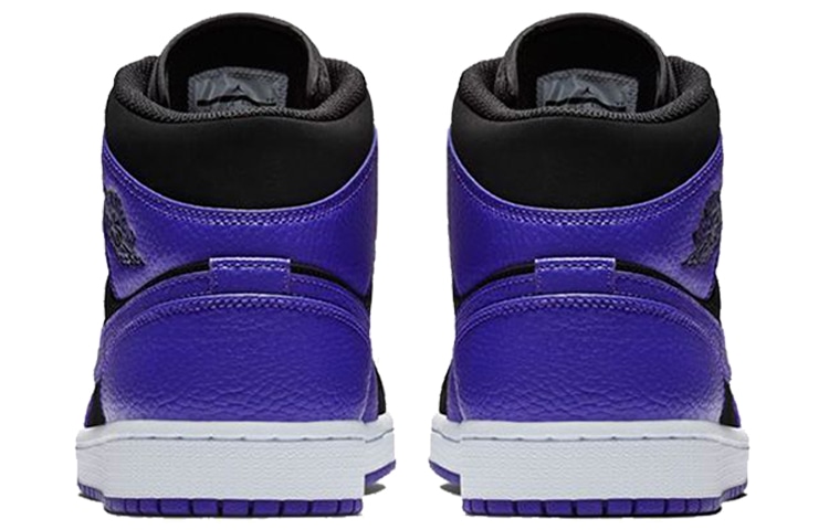 Jordan Air Jordan 1 Mid Black Dark Concord — фото 10
