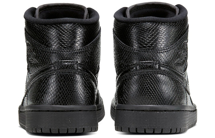 Jordan Air Jordan 1 Mid "Black Snakeskin" — фото 7