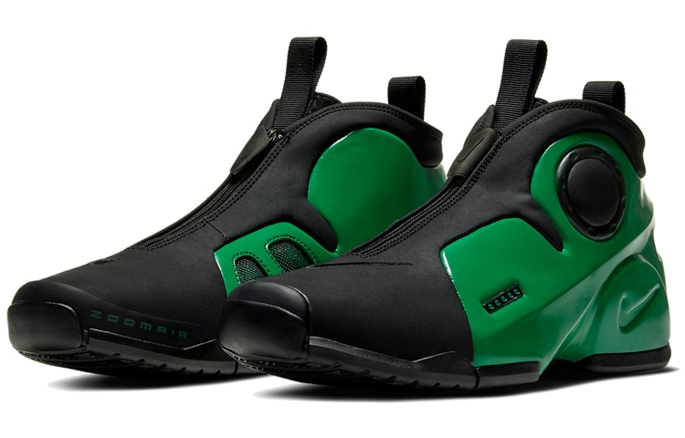 Nike Flightposite Air 2 Black Green — фото 8