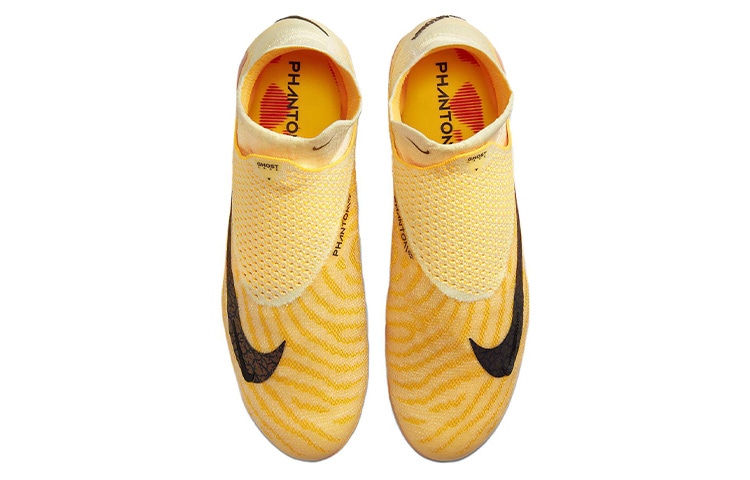Nike Phantom GX Elite DF FG SE Orange Yellow — фото 9