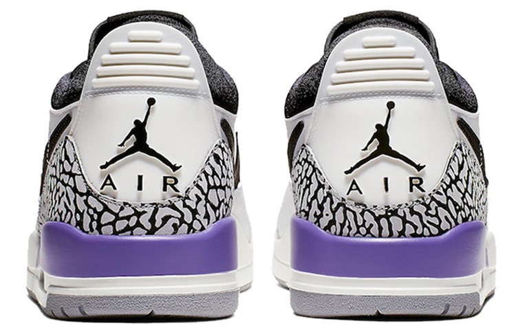 Jordan Legacy 312 Low White Yellow Purple — фото 10