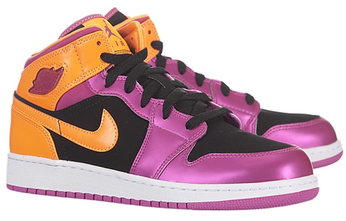 Jordan Air Jordan 1 Mid Bright Citrus GS — фото 7