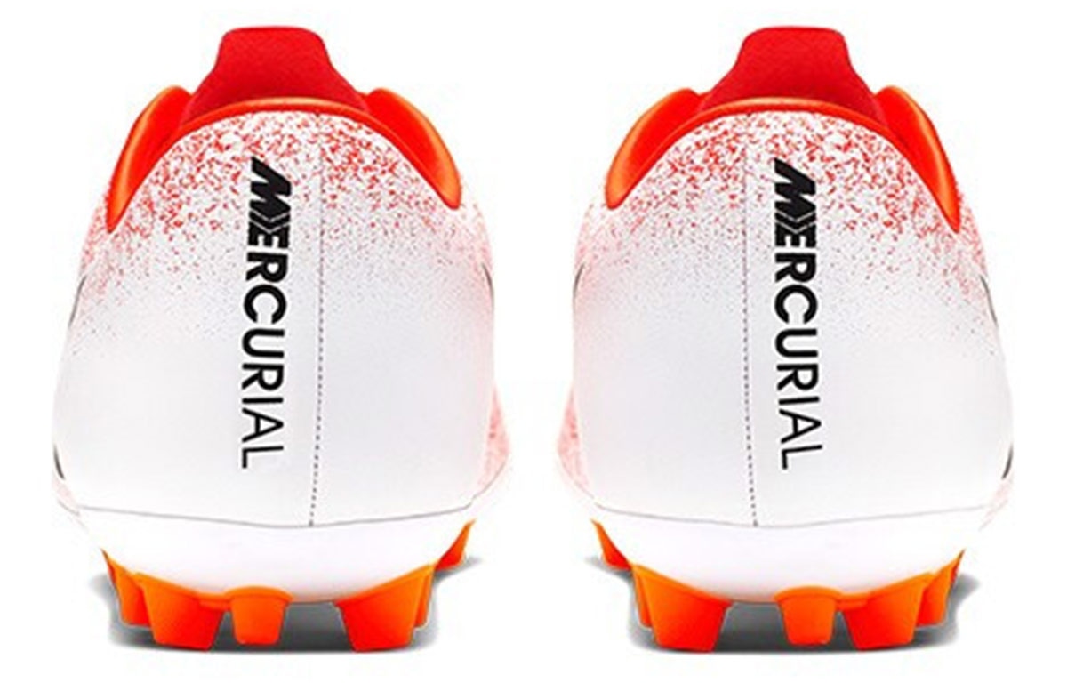 Nike Mercurial Vapor White Orange — фото 10