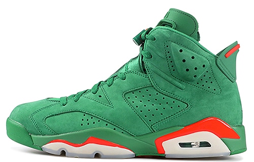 Jordan Air Jordan 6 Retro NRG "Green Suede Gatorade" — фото 5