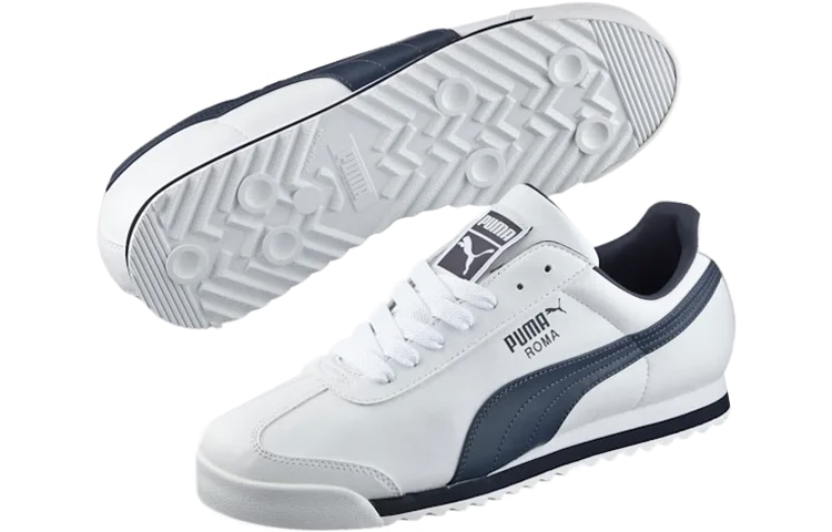 Puma Roma White Blue — фото 8
