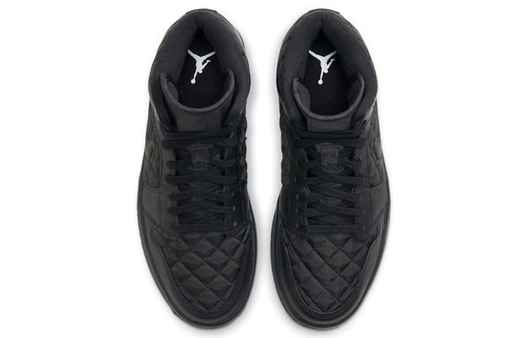 Jordan Air Jordan 1 Mid SE "Black Quilted" — фото 9