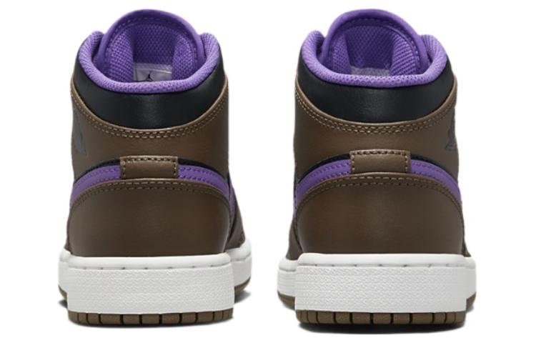Jordan Air Jordan 1 Mid Black Brown — фото 10