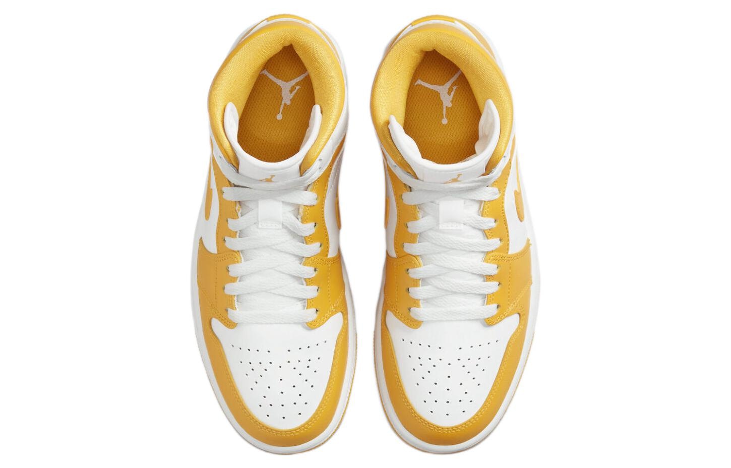 Jordan Air Jordan 1 Mid White Yellow — фото 9