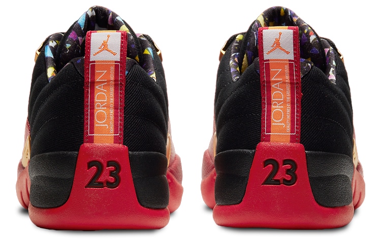 Jordan Air Jordan 12 Retro Low SE "Black and Metallic Gold" — фото 10