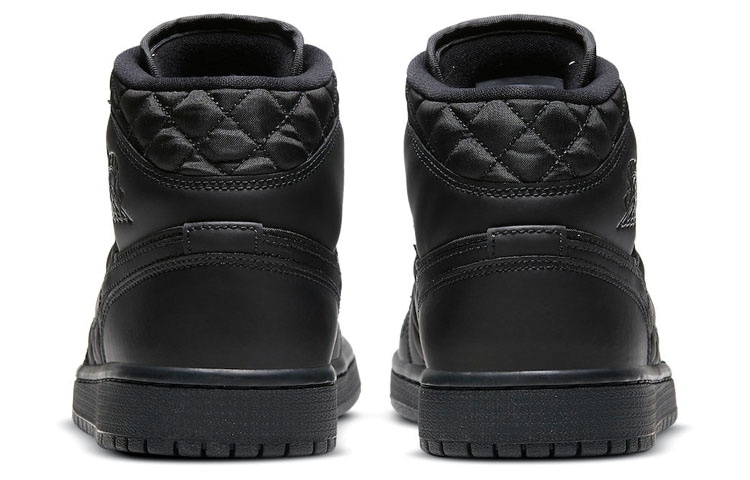 Jordan Air Jordan 1 Mid SE "Black Quilted" — фото 10