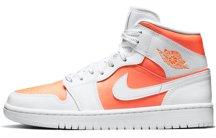Jordan Air Jordan 1 Mid White Orange — фото 6