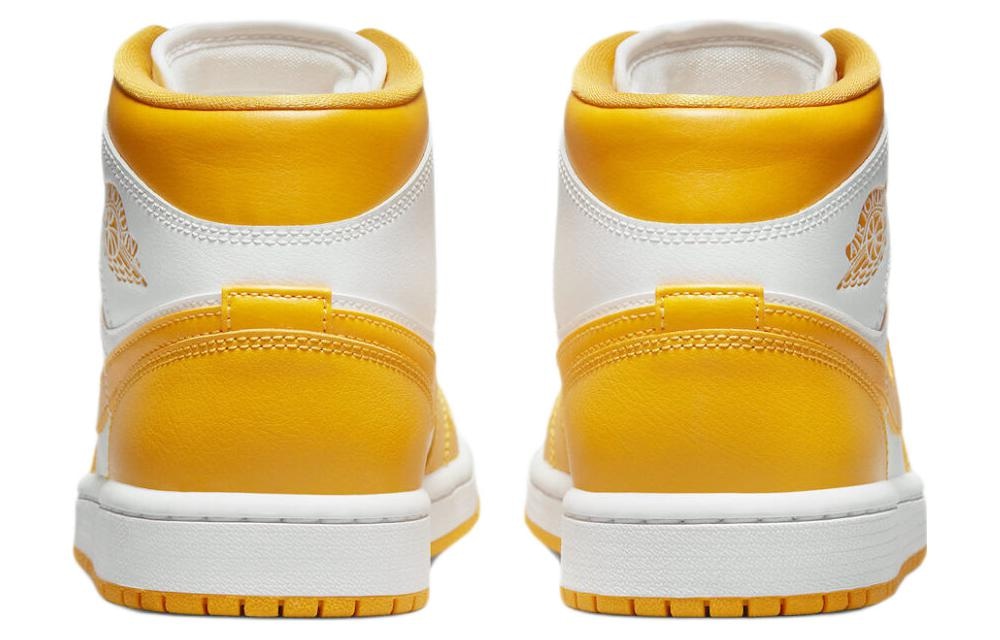 Jordan Air Jordan 1 Mid White Yellow — фото 10