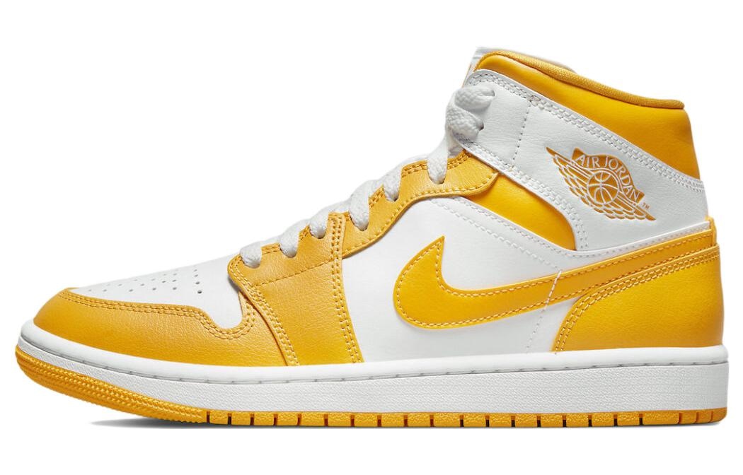 Jordan Air Jordan 1 Mid White Yellow — фото 6