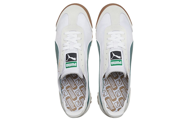 Puma Roma Og Nylon White Green — фото 8