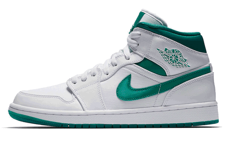 Jordan Air Jordan 1 Mid White Mystic Green — фото 5