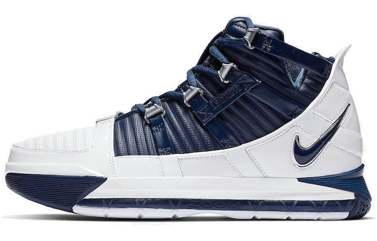 Nike Lebron 3 Zoom QS Navy — фото 6