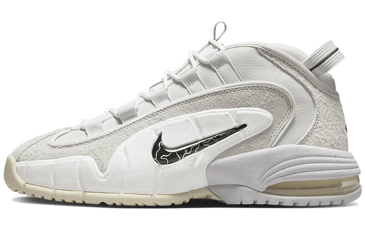 Nike Air Max Penny Mid Grey White — фото 6