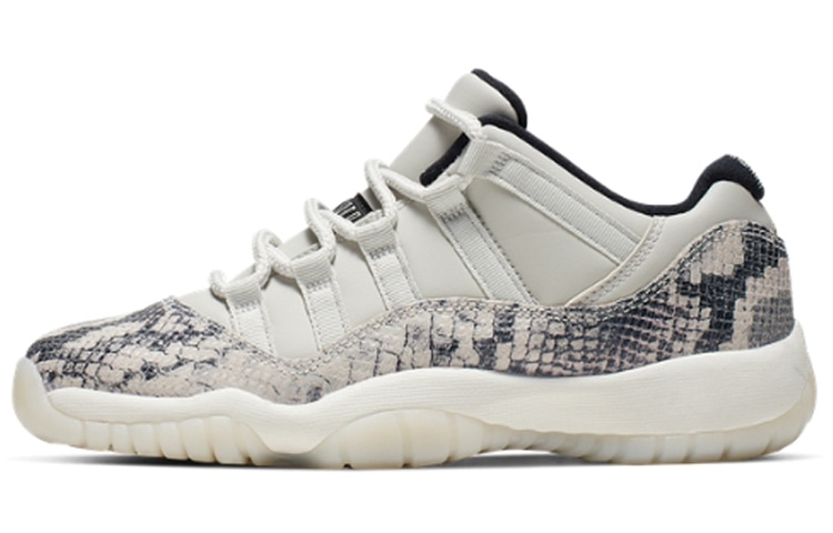 Jordan Air Jordan 11 Low Snakeskin Light Bone — фото 5