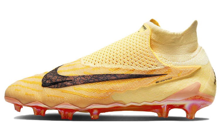 Nike Phantom GX Elite DF FG SE Orange Yellow — фото 6