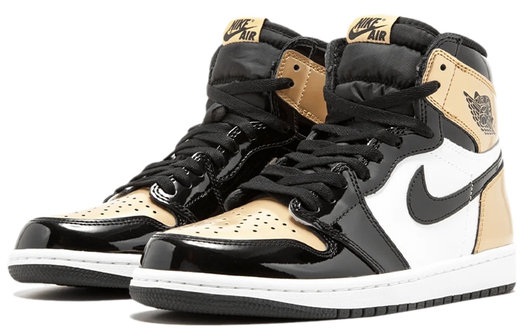 Jordan Air Jordan 1 High NRG Patent Gold Toe — фото 6