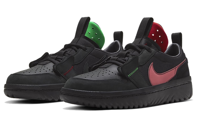 Jordan Ghetto Gastro x Air Jordan 1 Low React Fearless — фото 7
