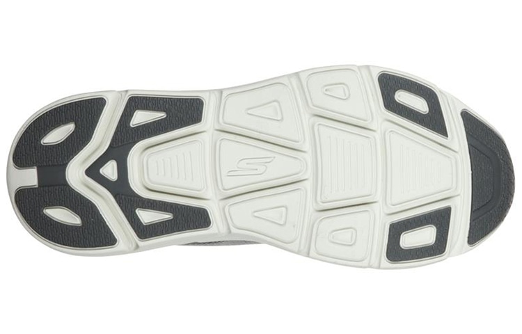 Skechers Max Cushioning Premier Grey White — фото 9