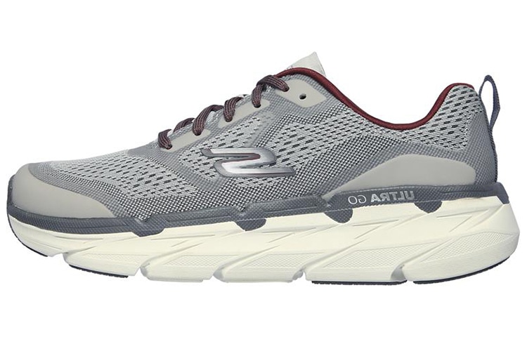 Skechers Max Cushioning Premier Grey White — фото 5