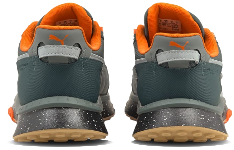 Puma Wild Rider WTR Green Orange Black — фото 8