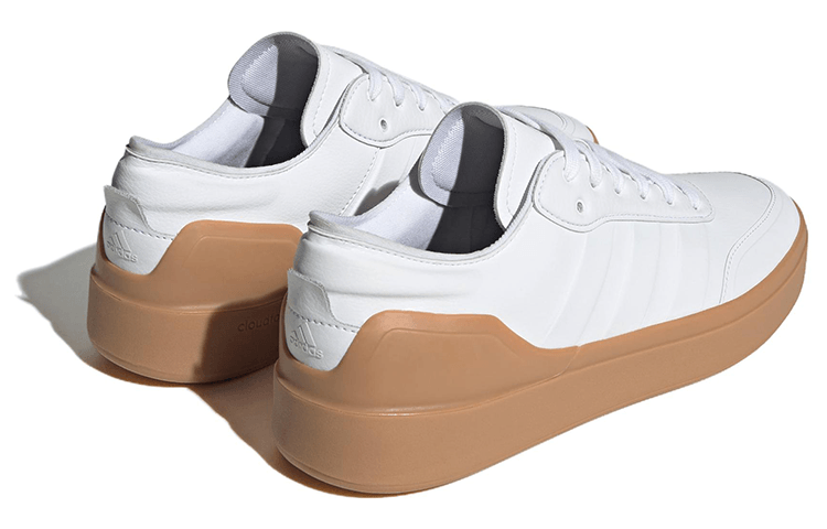 Adidas Court Revival White Brown — фото 9