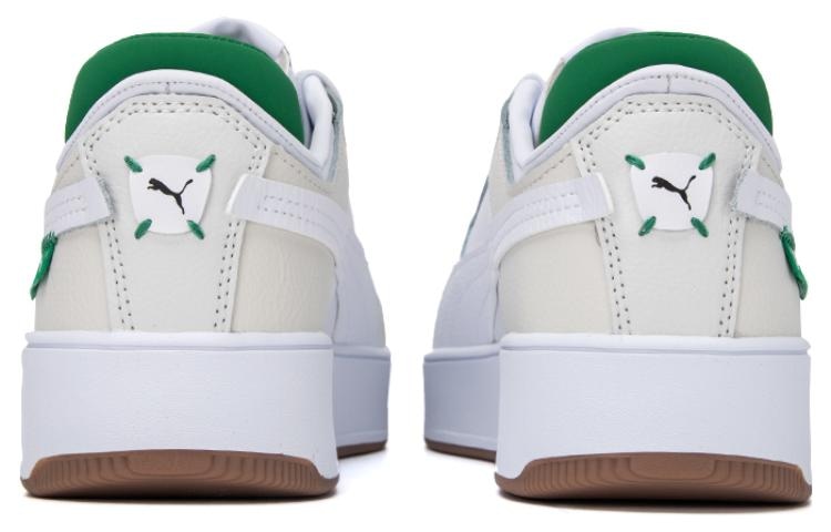 Puma Carina White Green — фото 3