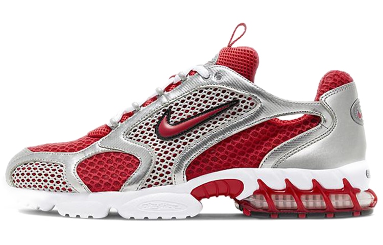 Nike Air Zoom Spiridon Cage 2 Grey Red — фото 6