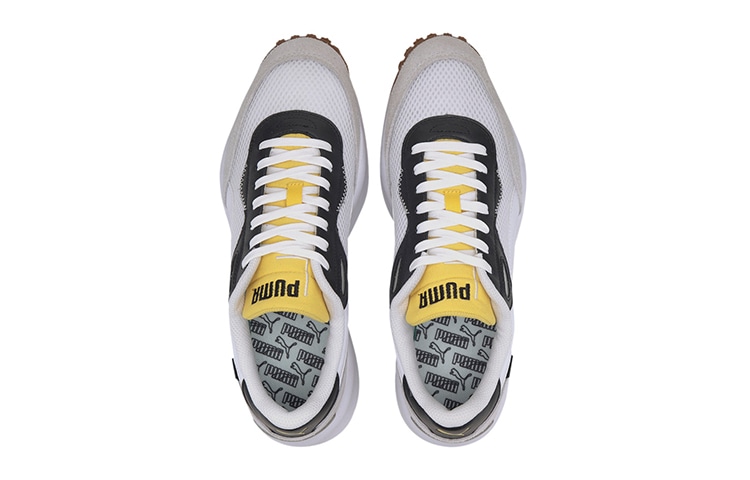 Puma Style Rider Warm Texture White Grey Black — фото 8