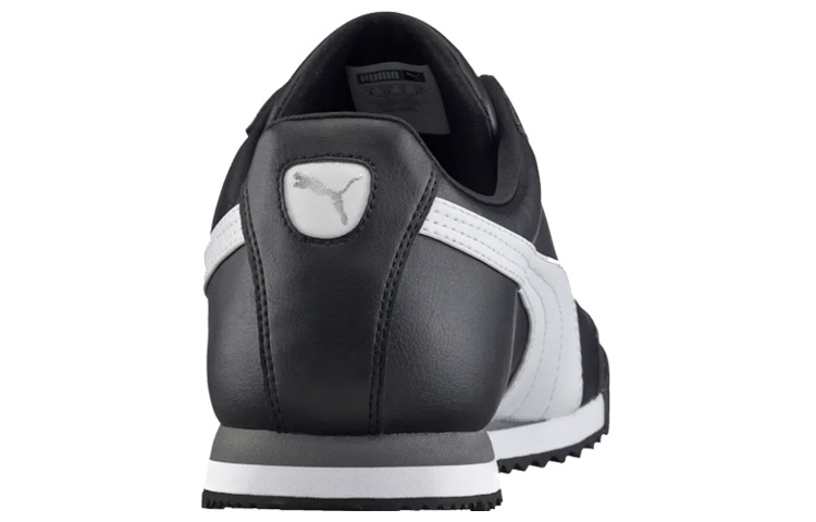 Puma Roma Basic Black White — фото 8