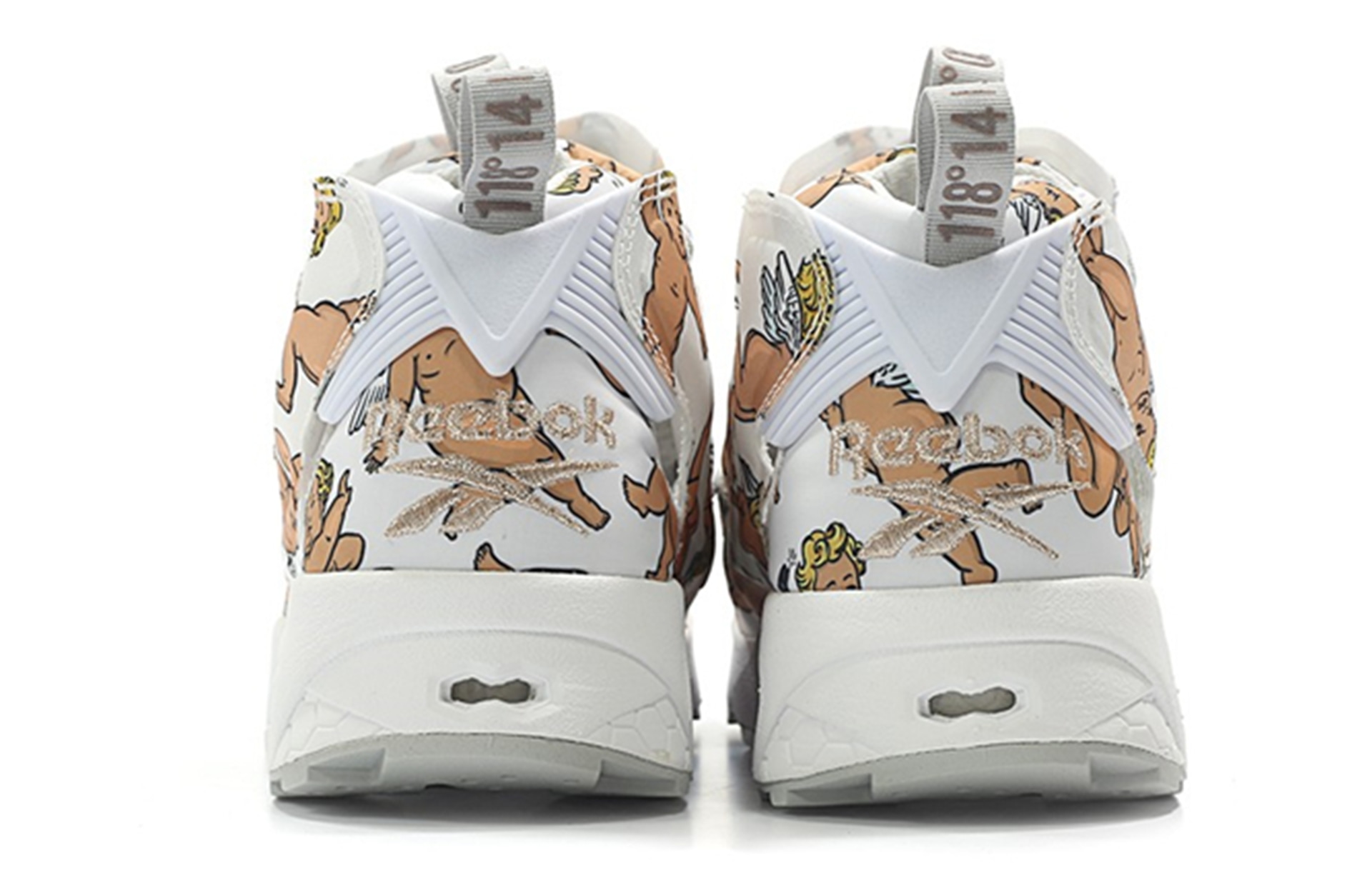 Reebok PUMA x Reebok Insta Fury LA White — фото 10