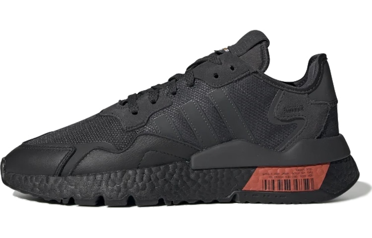 adidas originals adidas Nite Jogger Black Orange — фото 5